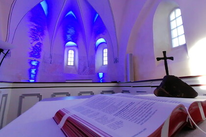 Mediale Wehrkirche Würgendorf lädt zur Einkehr